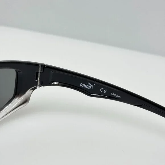 Puma Sunglasses PU14708A BK Black Polarized 64-17-130